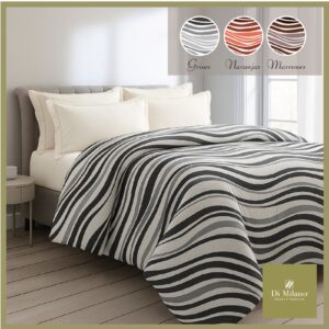 Acolchado Microfibra - Modelo estampado y liso - DiMilano