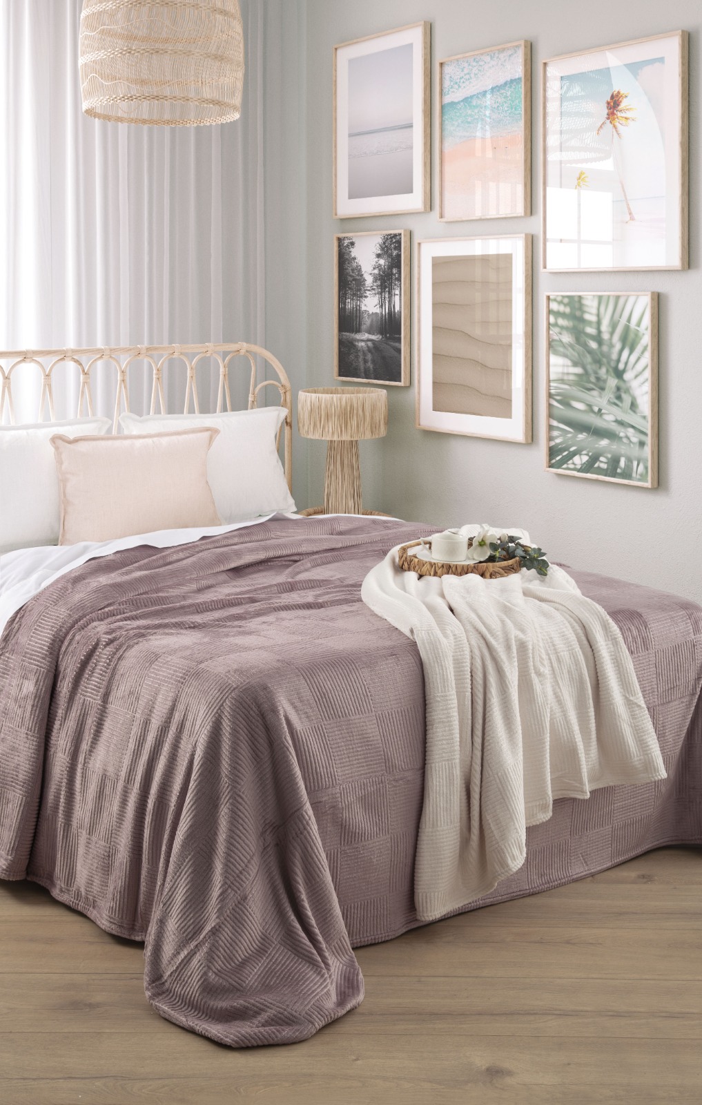 Frazada Frannel Modelo Estambul - Alcoyana