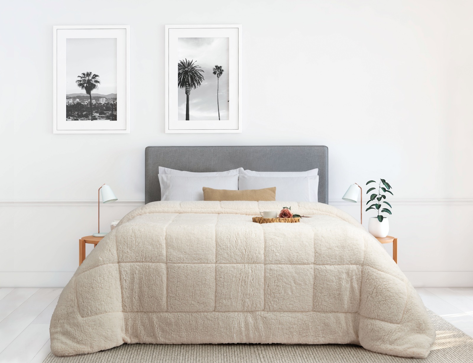 Edredón de Corderito Modelo Apolo - Alcoyana